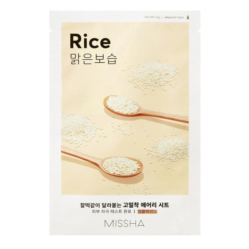 Missha Airy Fit Sheet Mask Rice 19gm